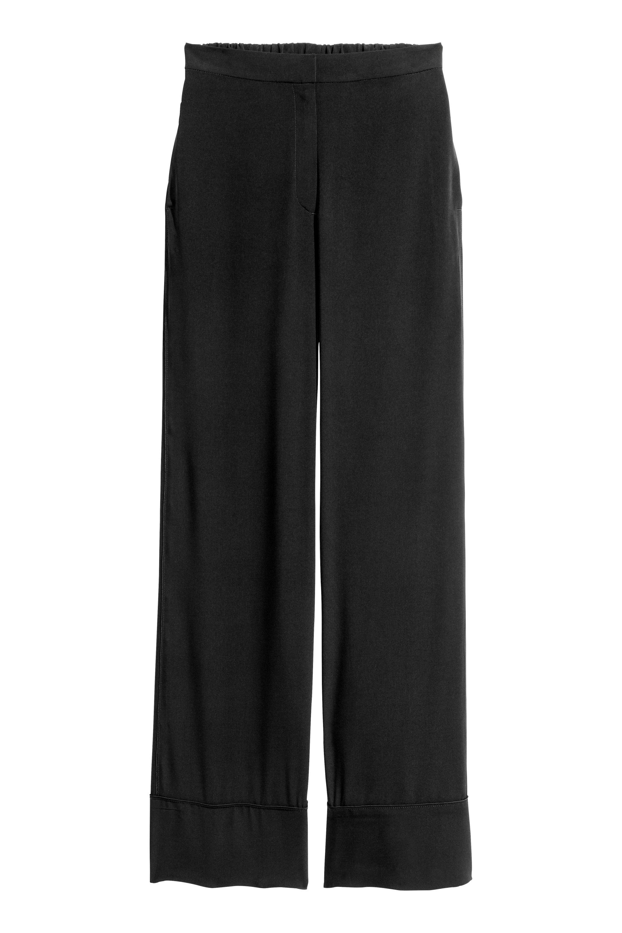 Брюки H&M р. 36 Черный (4380834)