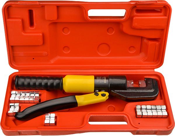 Ручной гидравлический пресс АСКО-УКРЕМ YQ-70-А 4-70 мм2 для обжима наконечников и гильз (A0170020091)