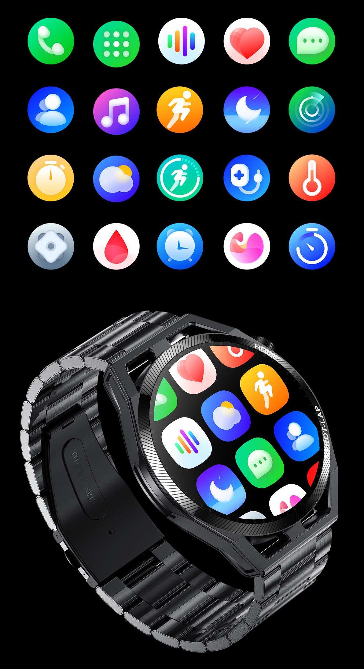 Смарт-годинник LEMFO LF31 тонометр/пульсоксиметр/розмова 2 ремінці Black - фото 14 Смарт-годинник LEMFO LF31 тонометр/пульсоксиметр/розмова 2 ремінці Black - фото 14