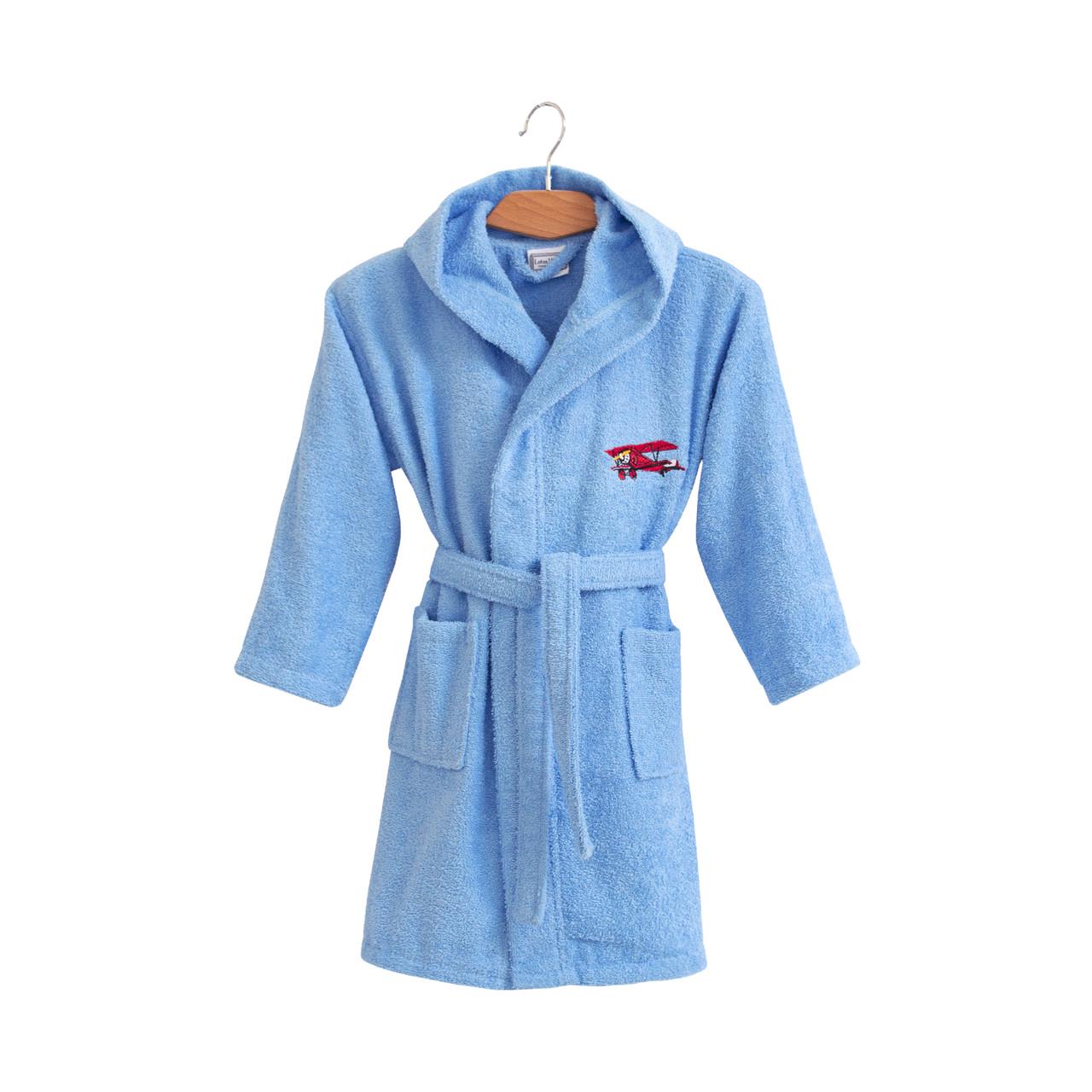 Халат детский Lotus Airplane 9-10 лет Голубой (svt-2000022276535) Халат детский Lotus Airplane 9-10 лет Голубой (svt-2000022276535)