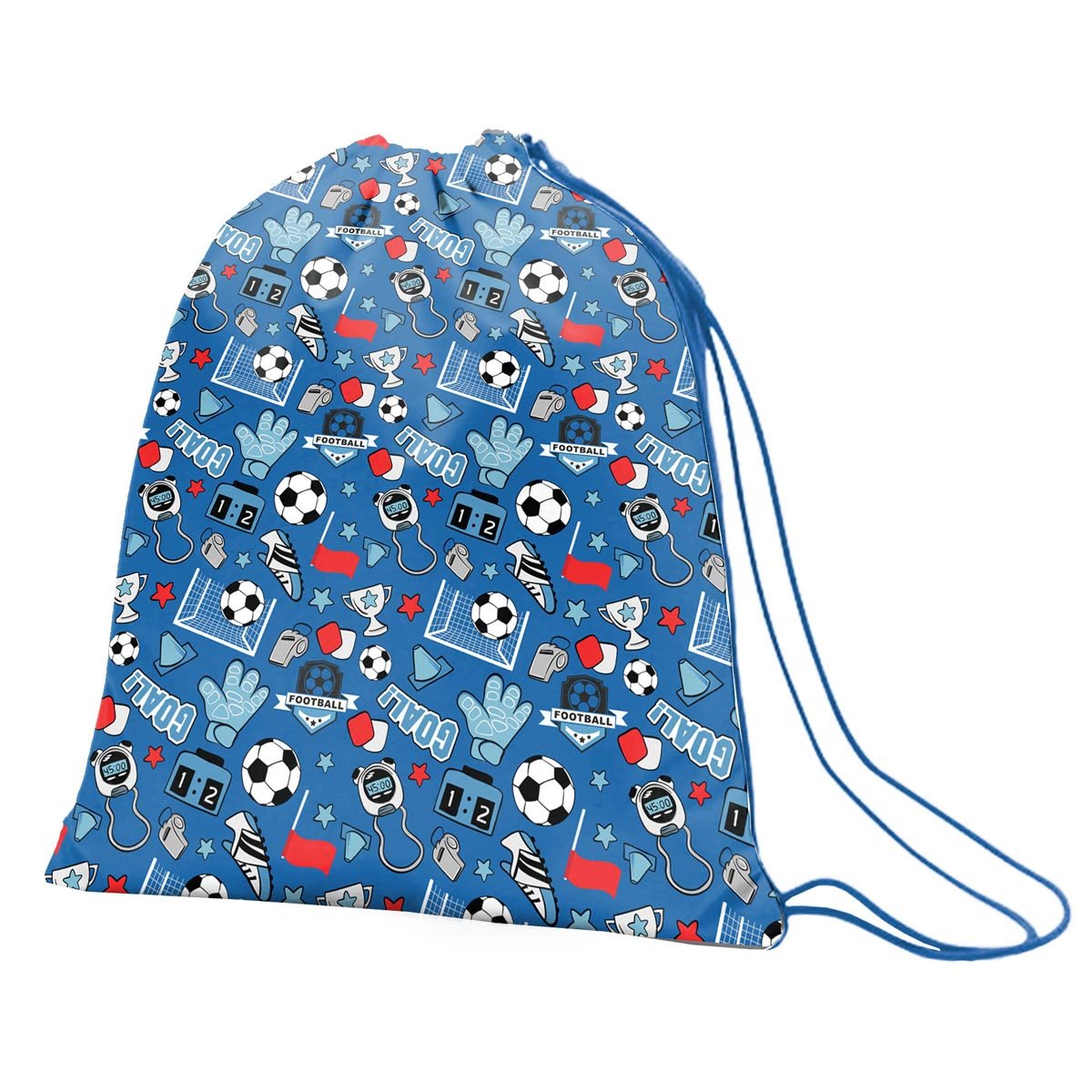 Сумка для обуви 1 вересня SB-10 Football Синий (552589)