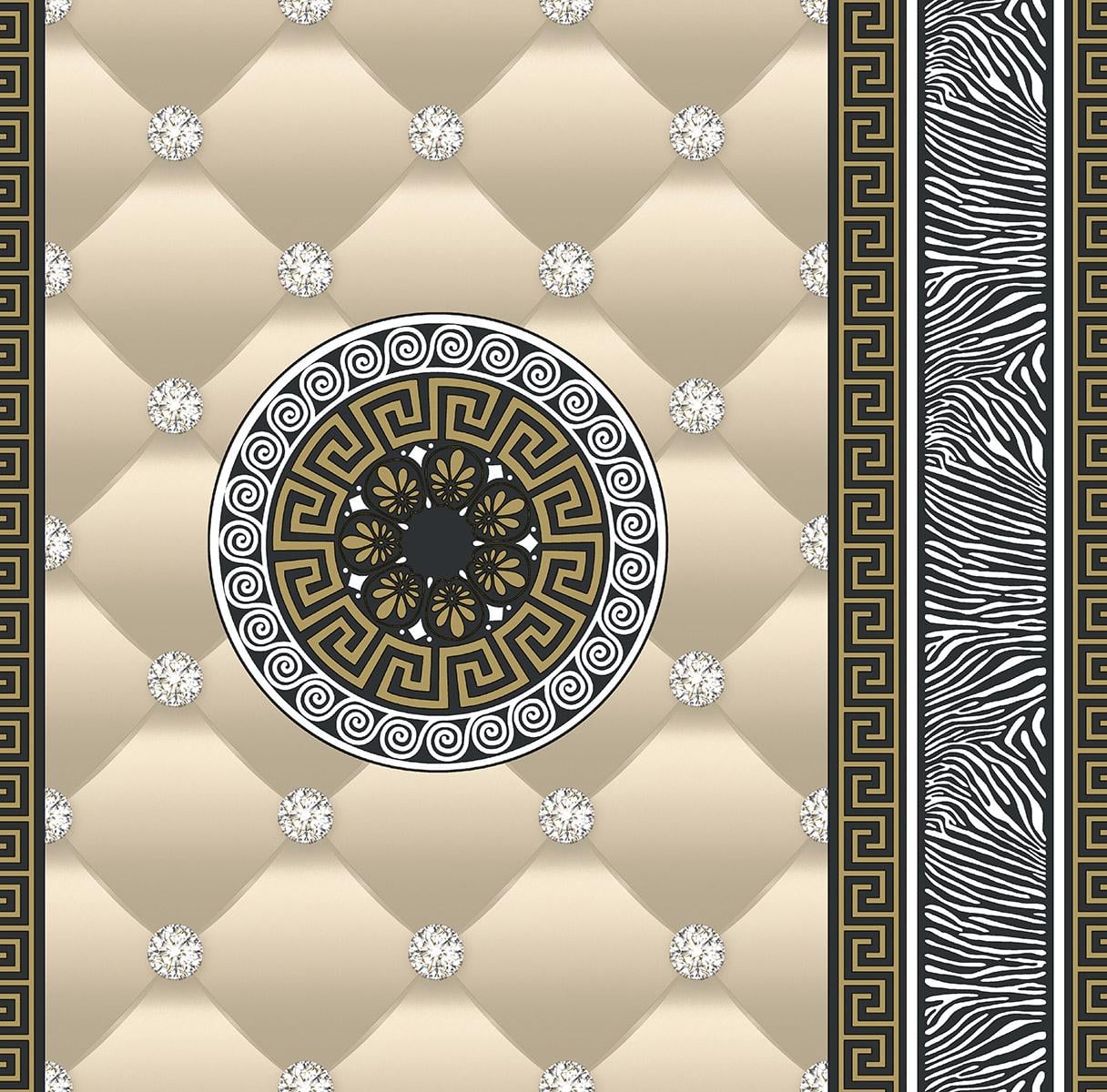 Обои бумажные Континент Айлин Светло-бежевый (1432)