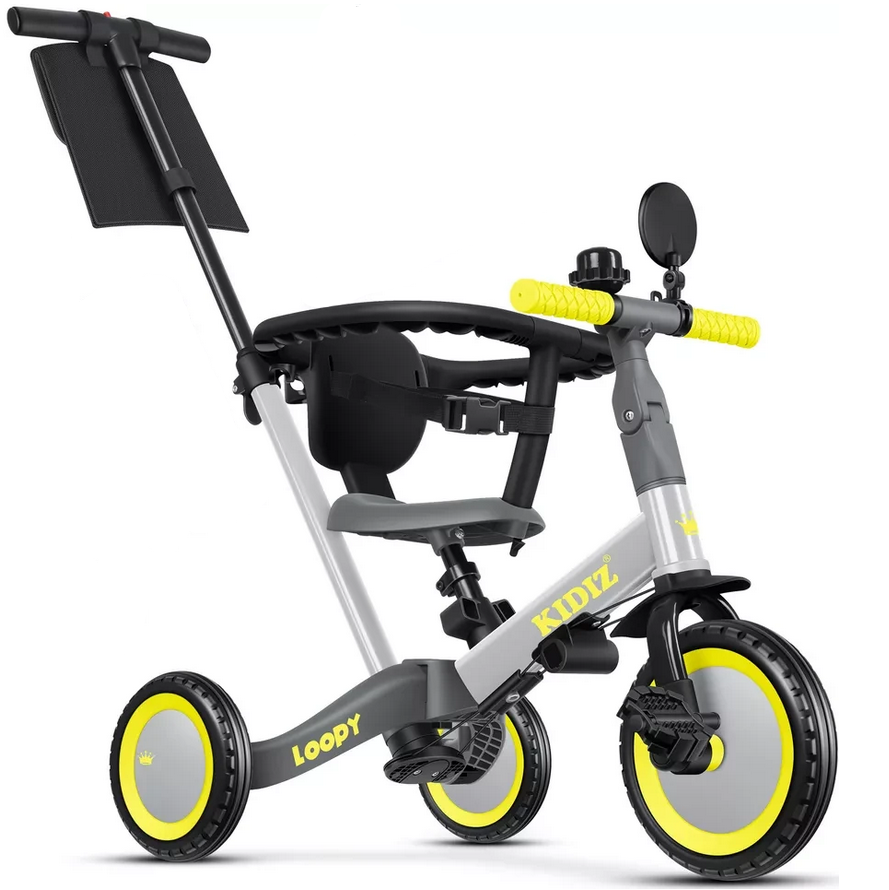 Беговел KIDIZ 8,7" 25 кг Серый (4255598322676)