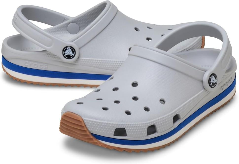Крокси жіночі Crocs Crocband Runner Clogs Atmosphere 1 р. 39-40 Сірий (23332)