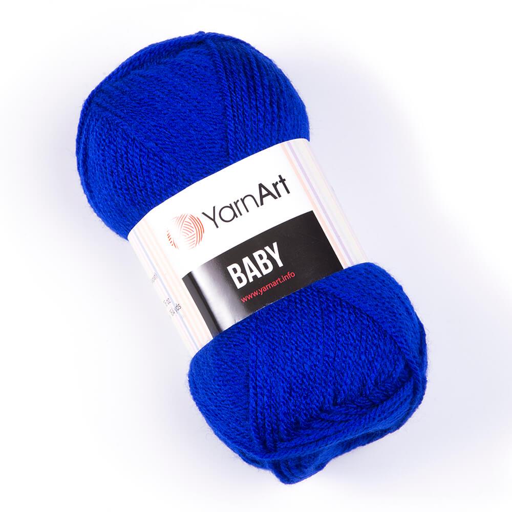 Пряжа YarnArt Baby 979 Ярко-синий (6035)