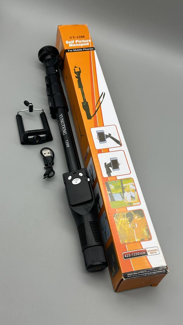 Монопод YUNGTUNG YT-1288 125 см Black