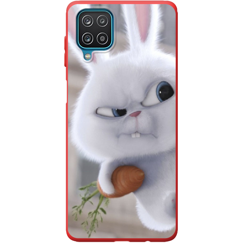 Чехол BoxFace Samsung A125 Galaxy A12 Rabbit Snowball Красный силикон (41506-up1116-41673)