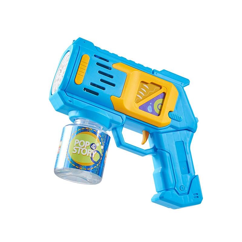 Пістолет бульбашковий Bubble Gun для мильних пузирів з водичкою (PSTMLB-BLU-0725)