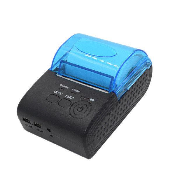 Термопринтер мобільний для чеків Спартак Mini ZJ-5805DD 58мм Bluetooth (006901)