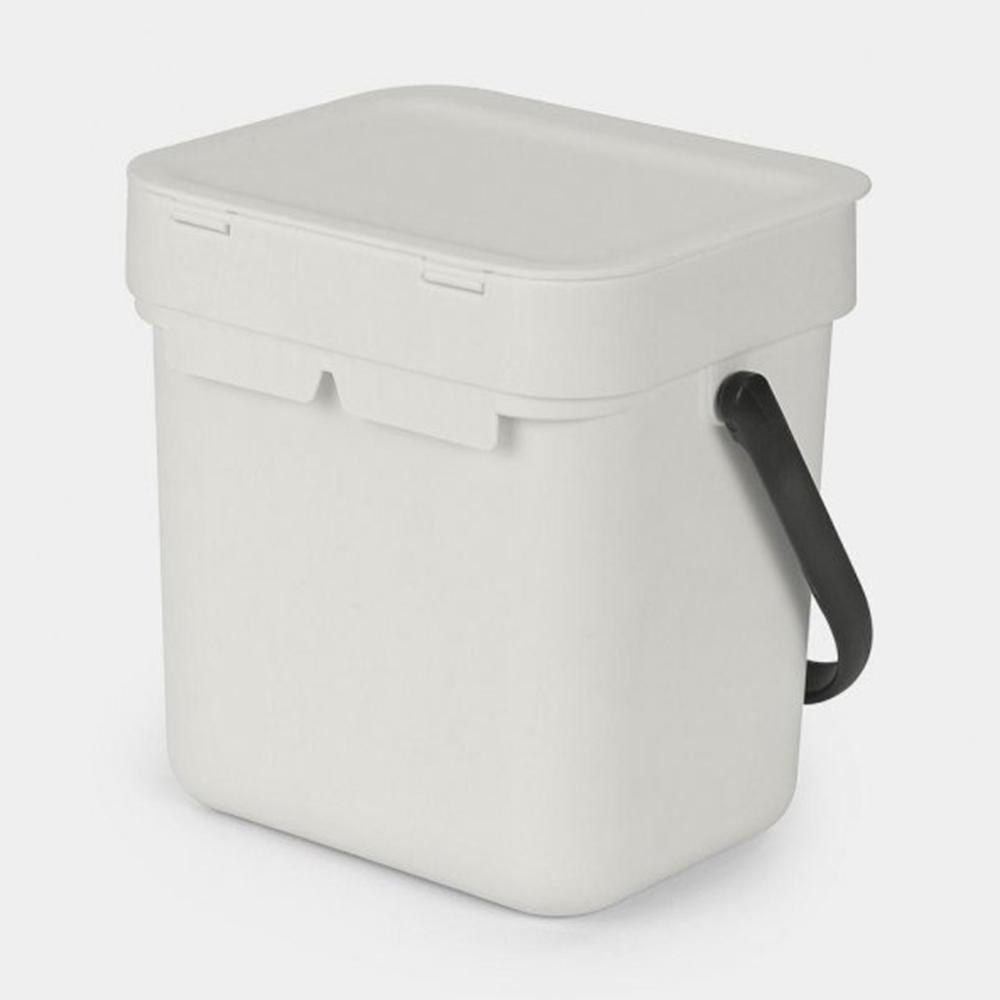 Бак для мусора Brabantia Sort&Go 3 л Серый (213229) - фото 3