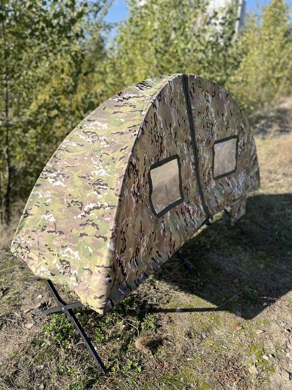 Палатка-дождевик для раскладушки Aforce тип НАТО с антимоскитной сеткой Мультикам (2422469416) - фото 4 Палатка-дождевик для раскладушки Aforce тип НАТО с антимоскитной сеткой Мультикам (2422469416) - фото 4