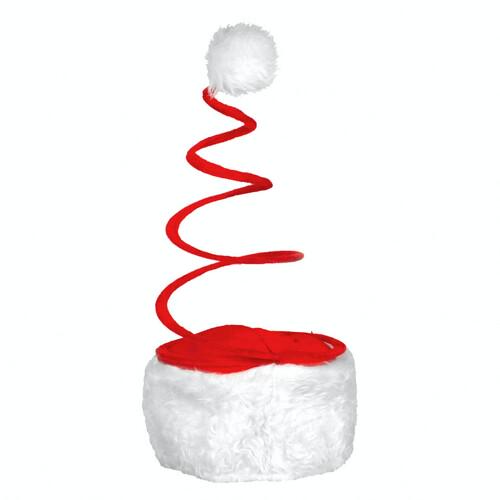 Шляпа Санта с пружинкой Seta Decor 11-34