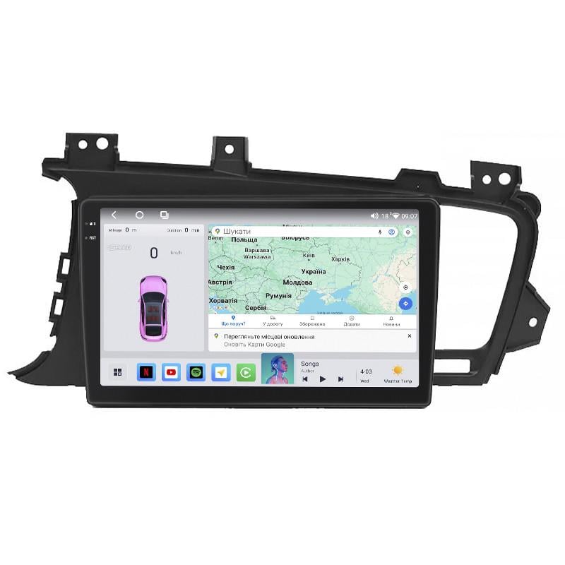 Автомагнитола штатная Lesko для KIA K5 I 2010-2013 4/64 QLED CarPlay 4G Wi-Fi GPS Prime 9" (22391594) Автомагнитола штатная Lesko для KIA K5 I 2010-2013 4/64 QLED CarPlay 4G Wi-Fi GPS Prime 9" (22391594)