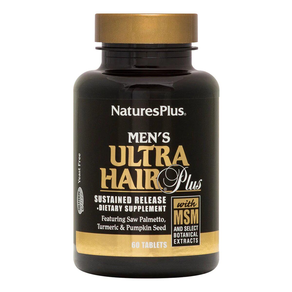 Комплекс Natures Plus Ultra Hair для роста и оздоровления волос для мужчин 60 таблеток