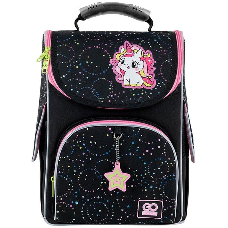 Школьный каркасный рюкзак GoPack Education 5001S-4 Magical Unicorn 11 л (GO25-5001S-4) - фото 1
