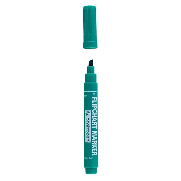 Маркер для фліпчартів Centropen Flipchart 1-4,6 мм Зелений (8560/04)