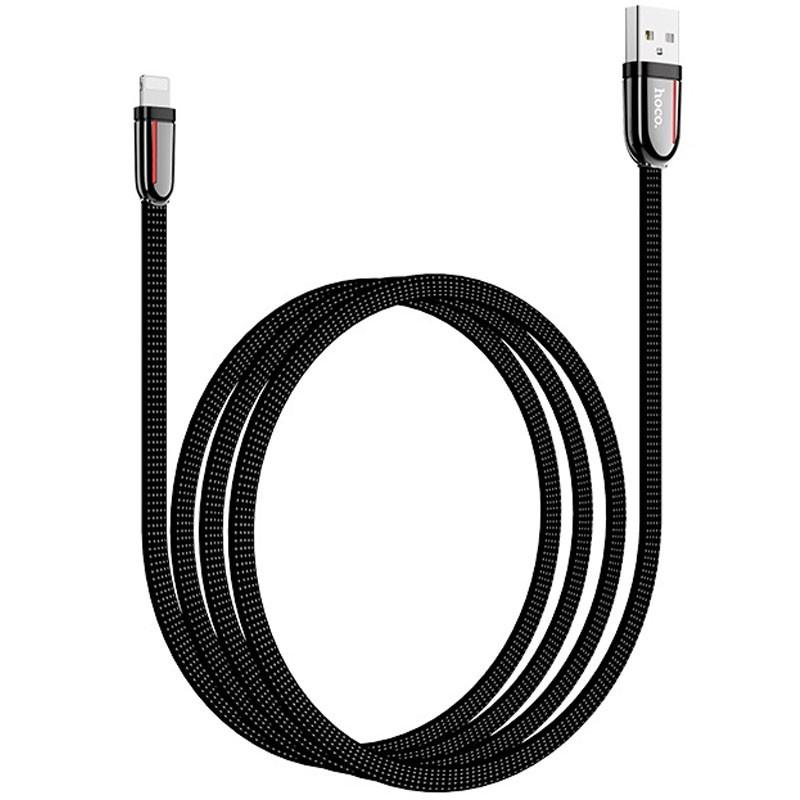 Кабель дата Hoco U74 Grand USB Lightning 1,2 м Black (00000036363_1)