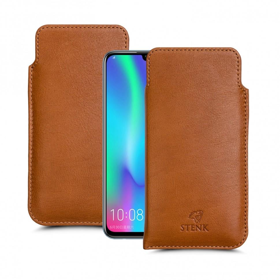 Футляр Stenk Elegance для Huawei Honor 10 Lite Camel (62414)