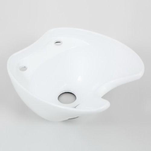 Раковина до перукарської мийки ДенІС professional СОЛО/SOLO 0356 керамічна Білий (1453070726) - фото 3