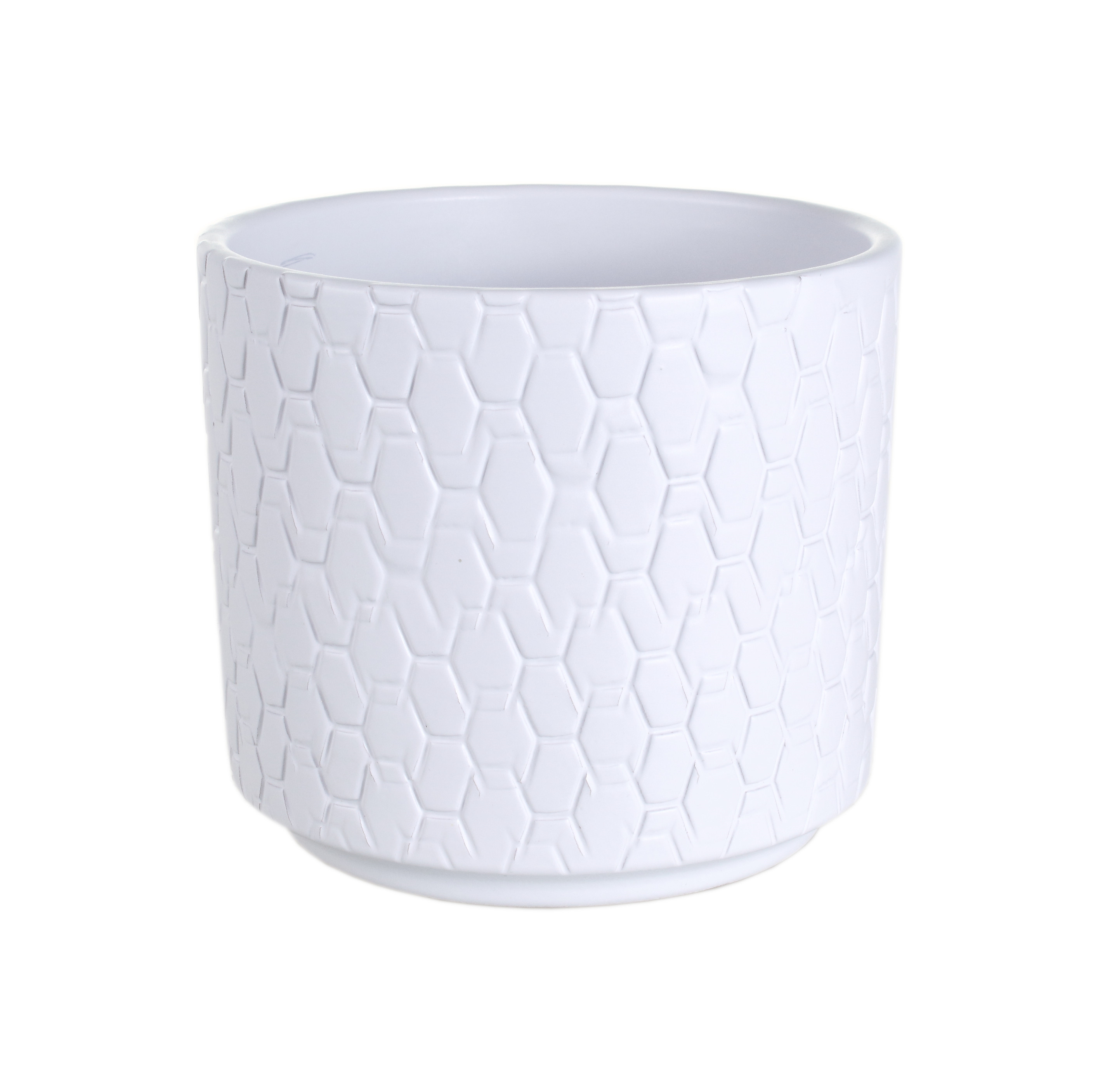 Кашпо GRIEBLING Пирелли 12х14,5 см 1,6 л Белый (000006518) - фото 1