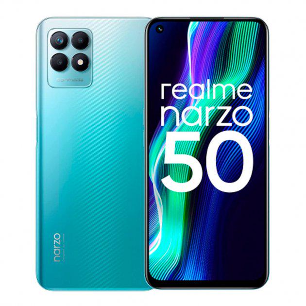 Смартфон Realme Narzo 50 4/64GB Speed Global Version Blue