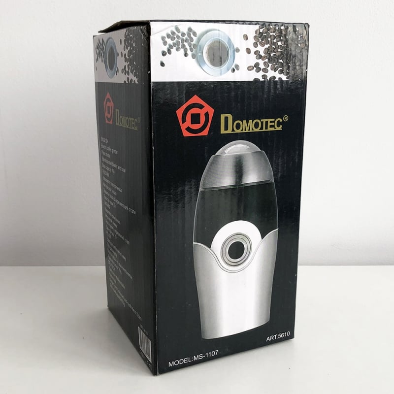 Кофемолка Domotec MS-1107 150 Вт 50 г Gray (14703870) - фото 12