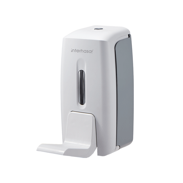 Дозатор локтевой для мыла и дезсредств Interhasa 800 мл Белый (HSD-F7002 800ml) Дозатор локтевой для мыла и дезсредств Interhasa 800 мл Белый (HSD-F7002 800ml)