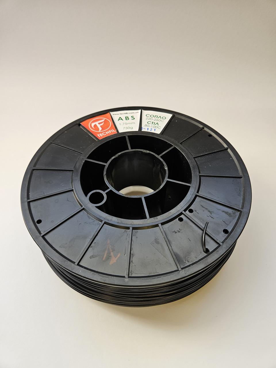 Нить для 3D печати АБС Techfil марка 121 1,75 мм Черный - фото 4 Нить для 3D печати АБС Techfil марка 121 1,75 мм Черный - фото 4