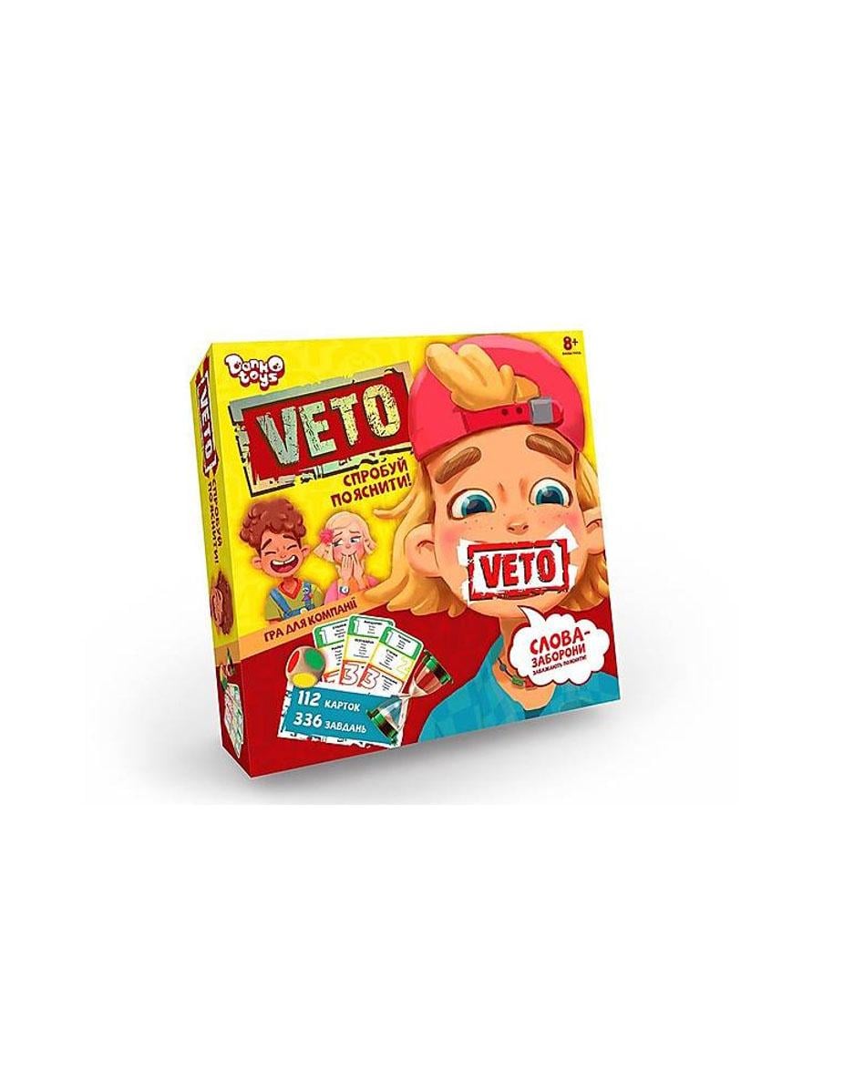 Настольная развлекательная игра VETO рус (VETO-01-01U)
