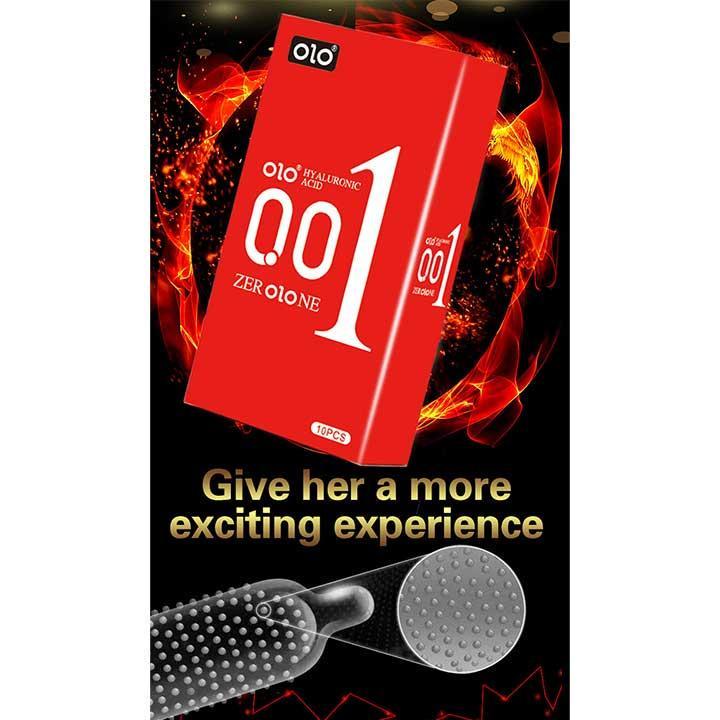 Презервативы ребристые ультратонкие OLO 0.01 RED Foil латексные M 51-54 мм 10 шт. (K001110) - фото 2 Презервативы ребристые ультратонкие OLO 0.01 RED Foil латексные M 51-54 мм 10 шт. (K001110) - фото 2