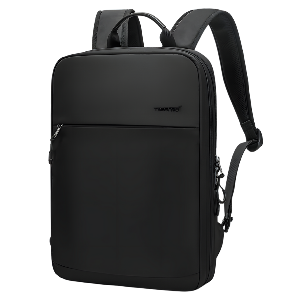 Рюкзак для ноутбука Tigernu водостойкий/легкий/с расширением 9,5-17,5 л Черный (T-B9013)