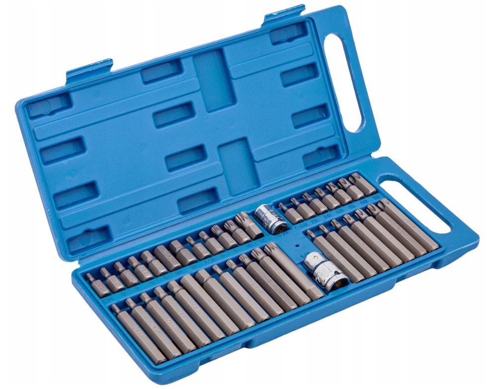 Набор шестигранных бит ключей Torx Imbus Spline 40 шт. (17883807181) Набор шестигранных бит ключей Torx Imbus Spline 40 шт. (17883807181)