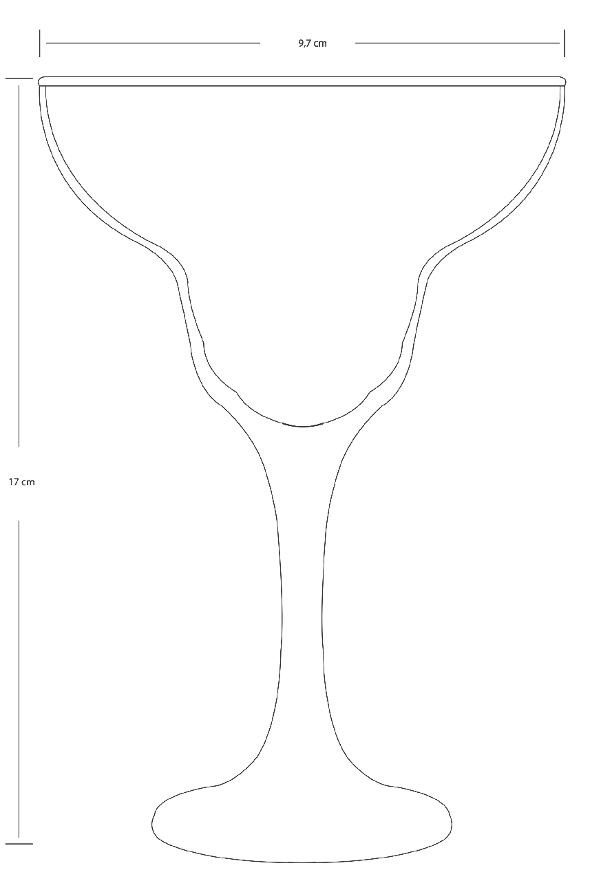 Набор бокалов для маргарита Pasabahce Bistro 6 шт. 265 мл - фото 4