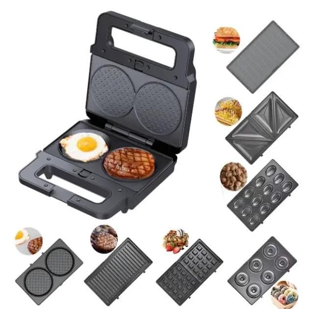 Вафельниця Zepline ZP-808 зі змінними пластинами 8в1 2200W (ZP-808) - фото 2