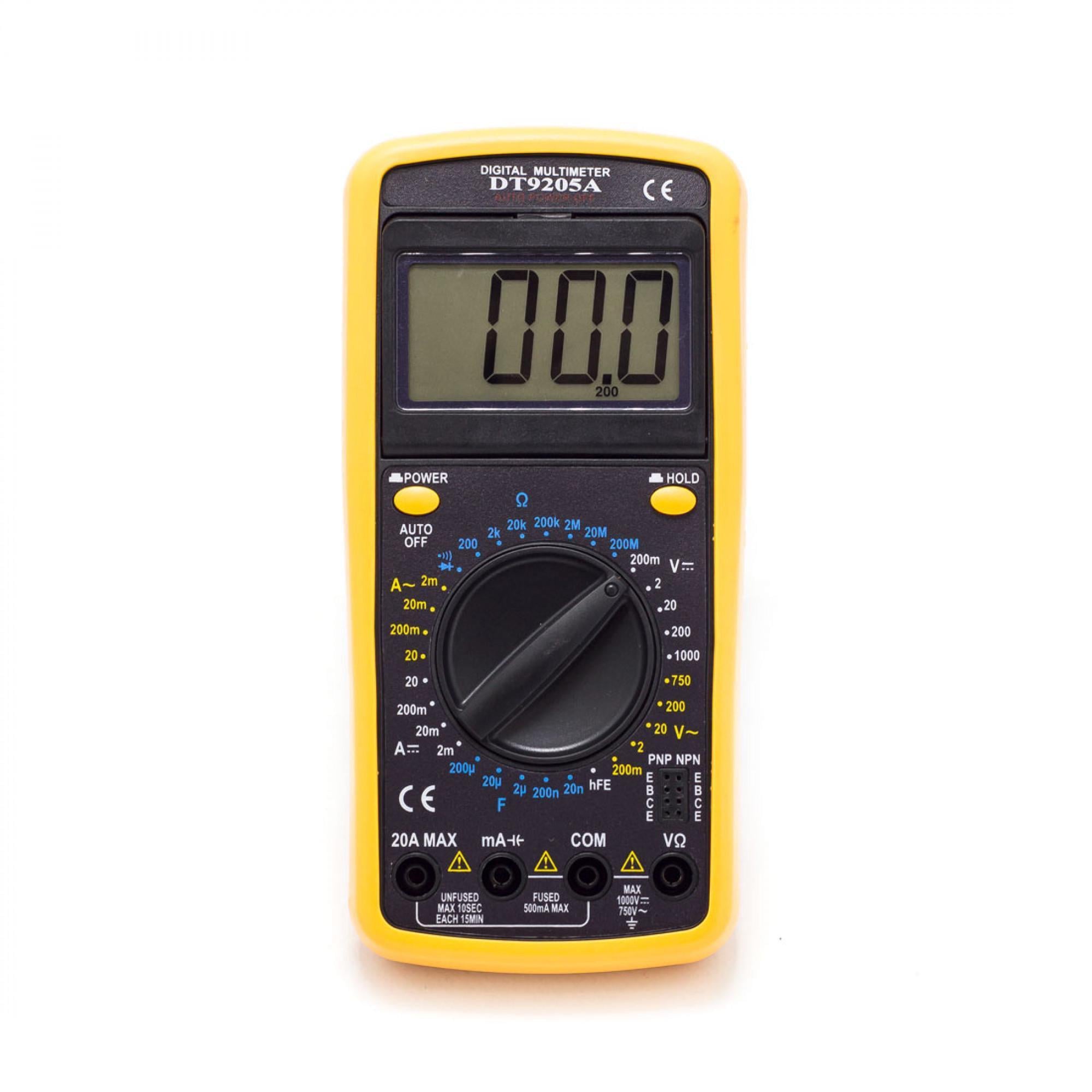 Мультиметр цифровий DT-9205A універсальний (27877977)