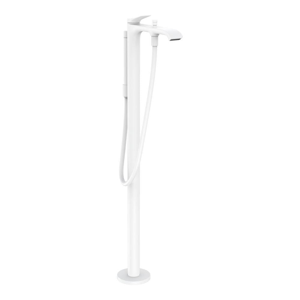Смеситель для ванны Hansgrohe Vivenis напольный White Matt (75445700)