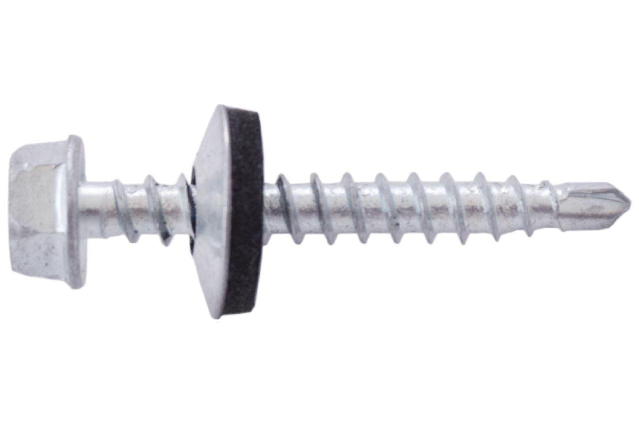 Саморіз покрівельний Apro 4,8x35 мм цинк 50 шт. (SDS4835ZN)