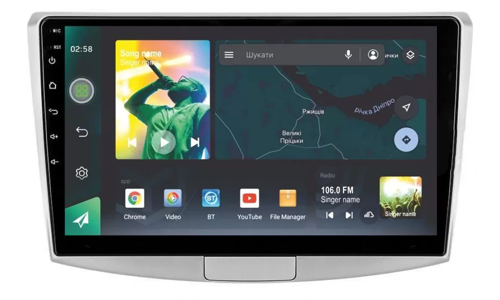 Автомагнітола штатна Sigma S9332 для Seat Altea 5P Left hand drive 2004-2015 3/32 Gb 4G DSP 9" (AR-91335)