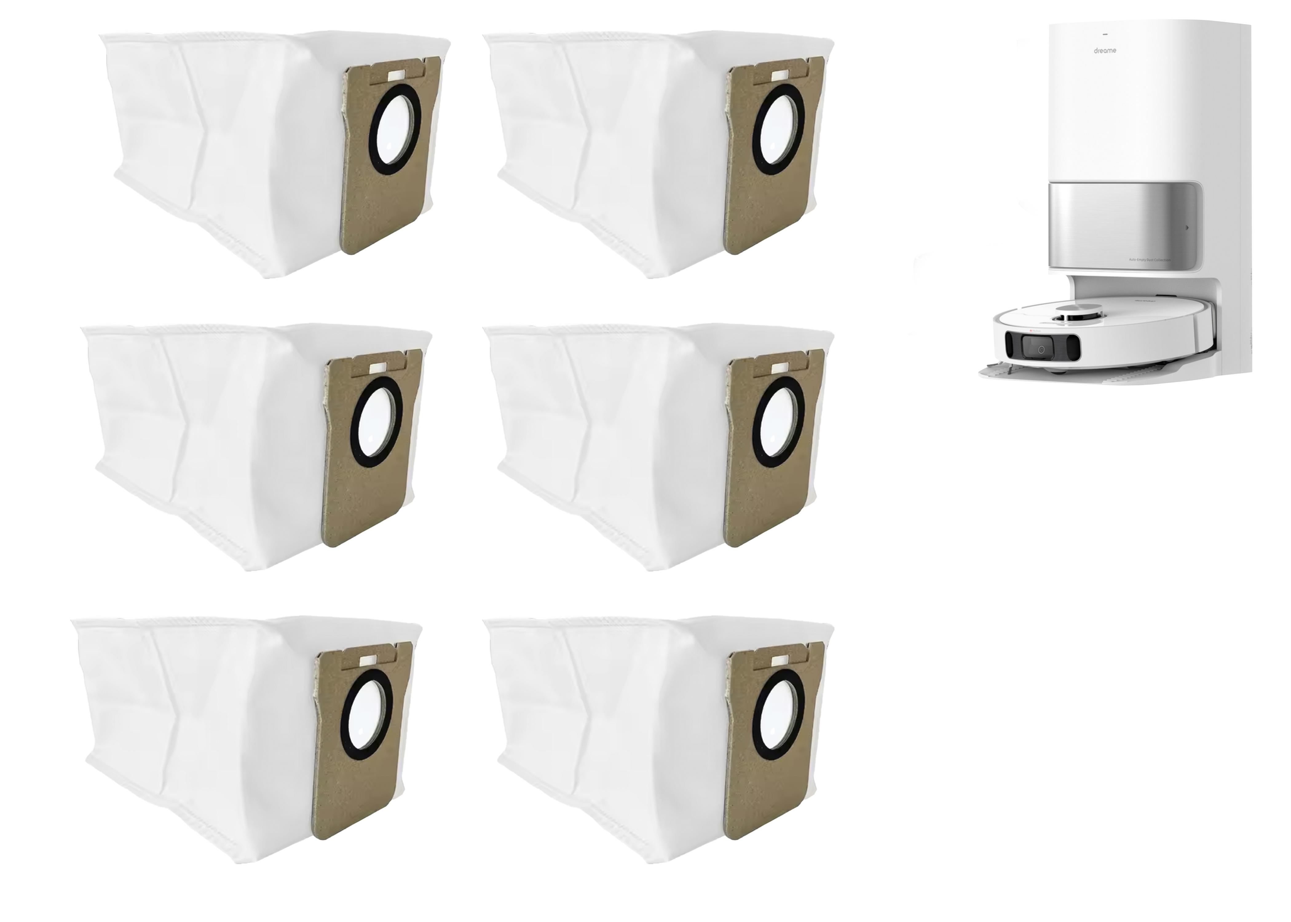 Пылесборный мешок для Dreame L10 Ultra/L10 Pro/L10 Ultra/Xiaomi X10+ 6 шт.