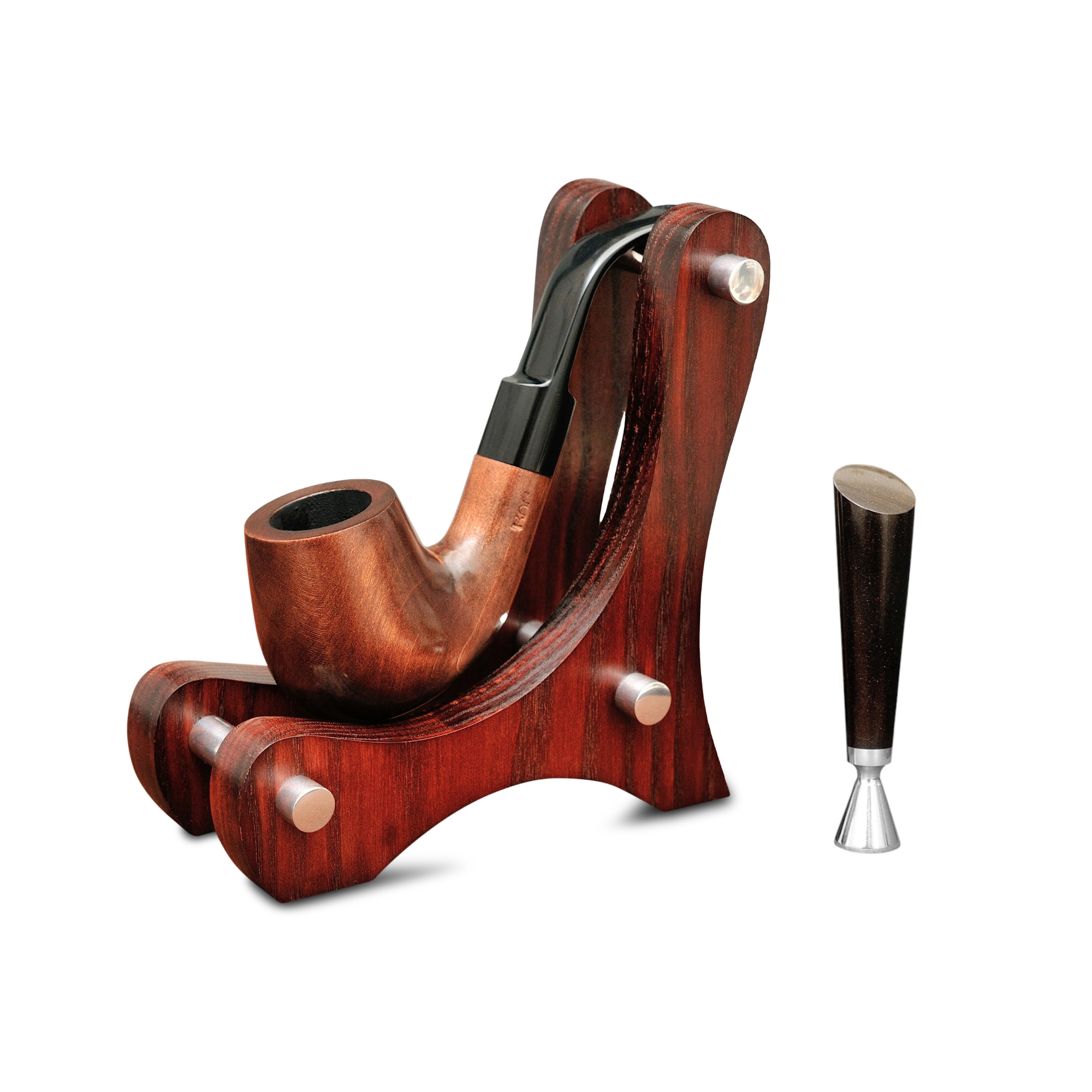 Курительная трубка KAFpipe Холмс KAF4 №226 Груша с подставкой/тампером