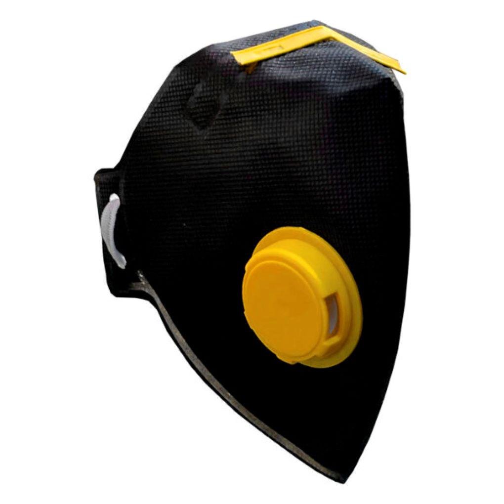 Респіратор Ruta 102K FFP 2 з клапаном Чорний (2601391)