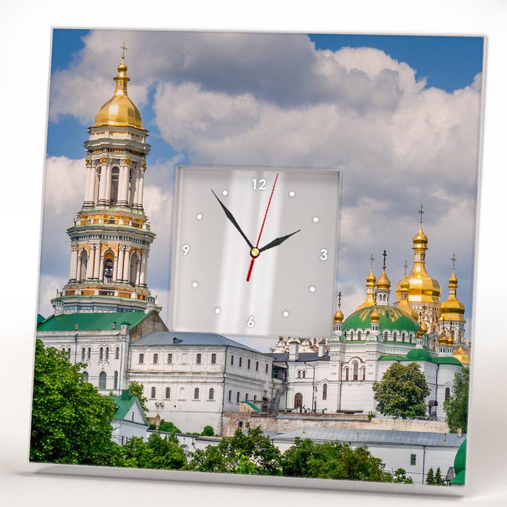 Настенные часы Киево-Печерская лавра 260x260 мм (C04462)