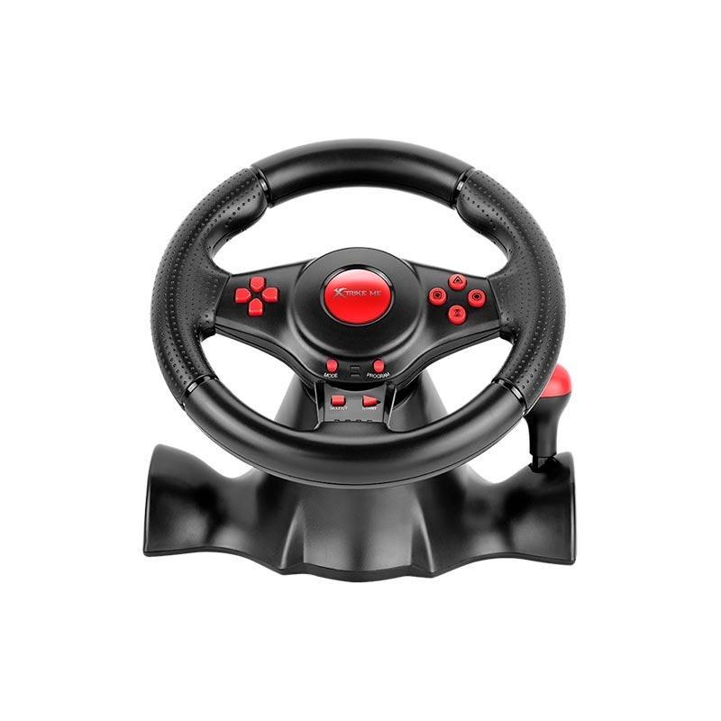 Игровой руль Xtrike ME GP-903 Racing Wheel Black (020202) - фото 5