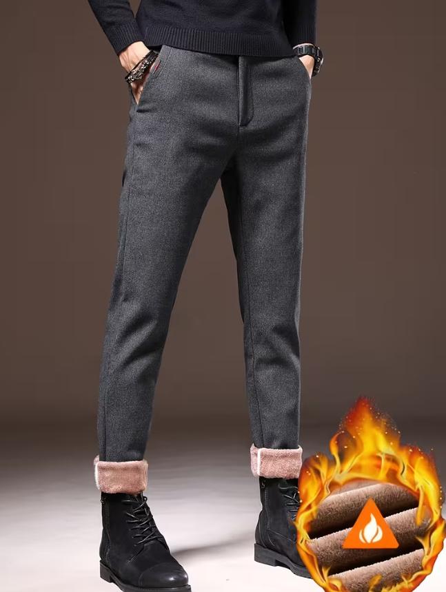 Штани чоловічі зимові штани LU7603452 38 Сірий (30770681) - фото 5 Штани чоловічі зимові штани LU7603452 38 Сірий (30770681) - фото 5