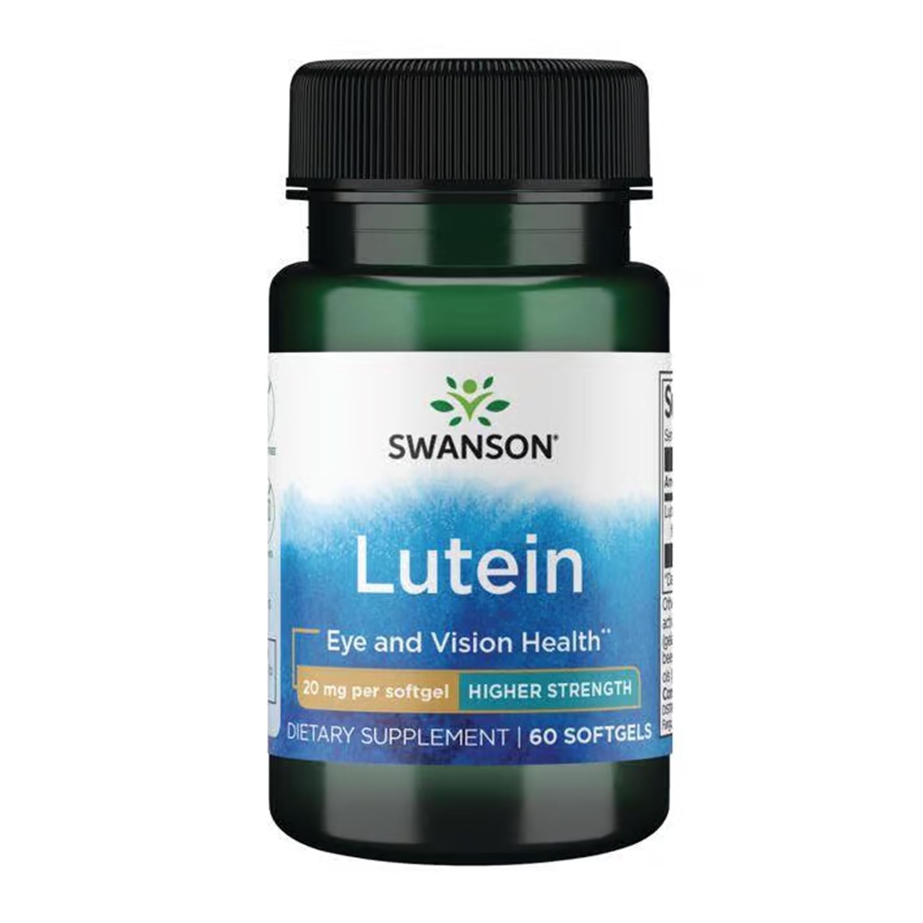 Лютеин и экстракт черники Swanson Lutein&Bilberry 60 softgels Лютеин и экстракт черники Swanson Lutein&Bilberry 60 softgels