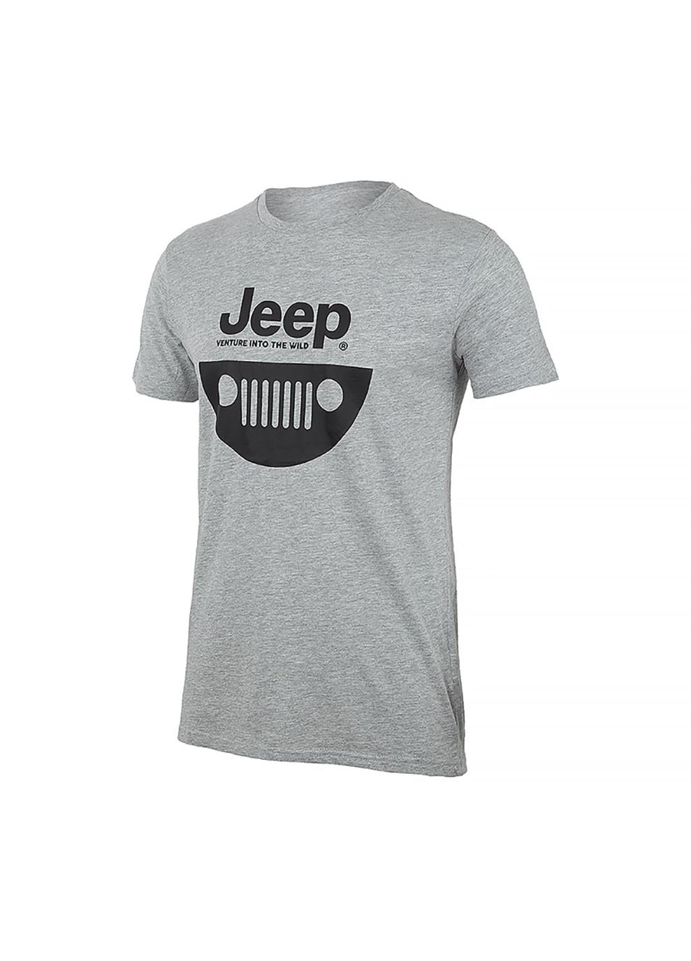 Футболка мужская JEEP T-SHIRT JEEP&GRILLE L Серый (O102589-J866 L)