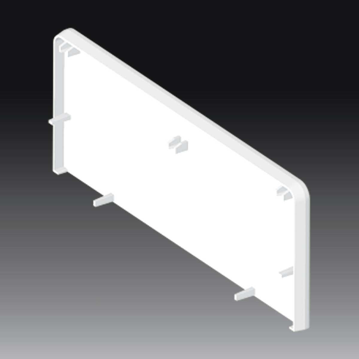 Заглушка KOPOS для короба PK 160x65 мм ПВХ Белый (8481_HB)