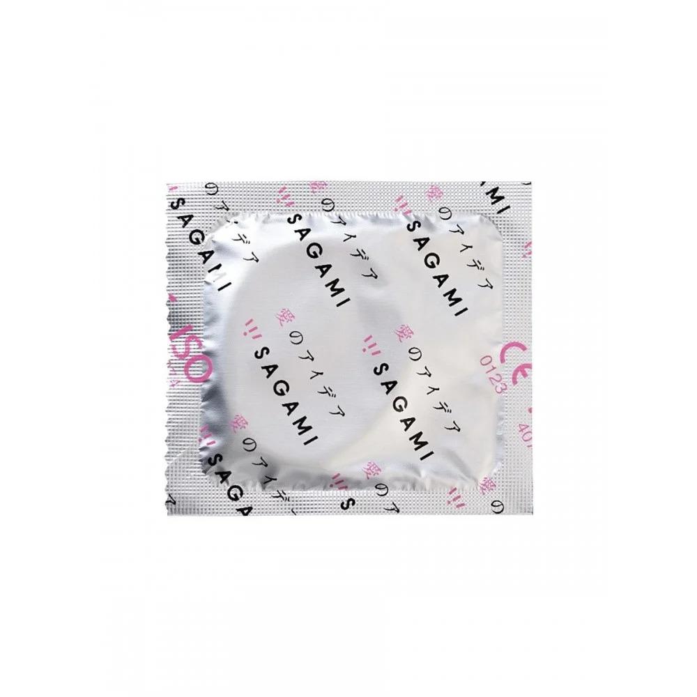 Презервативы Sagami Xtreme Strawberry 0,04мм 10 шт. - фото 5