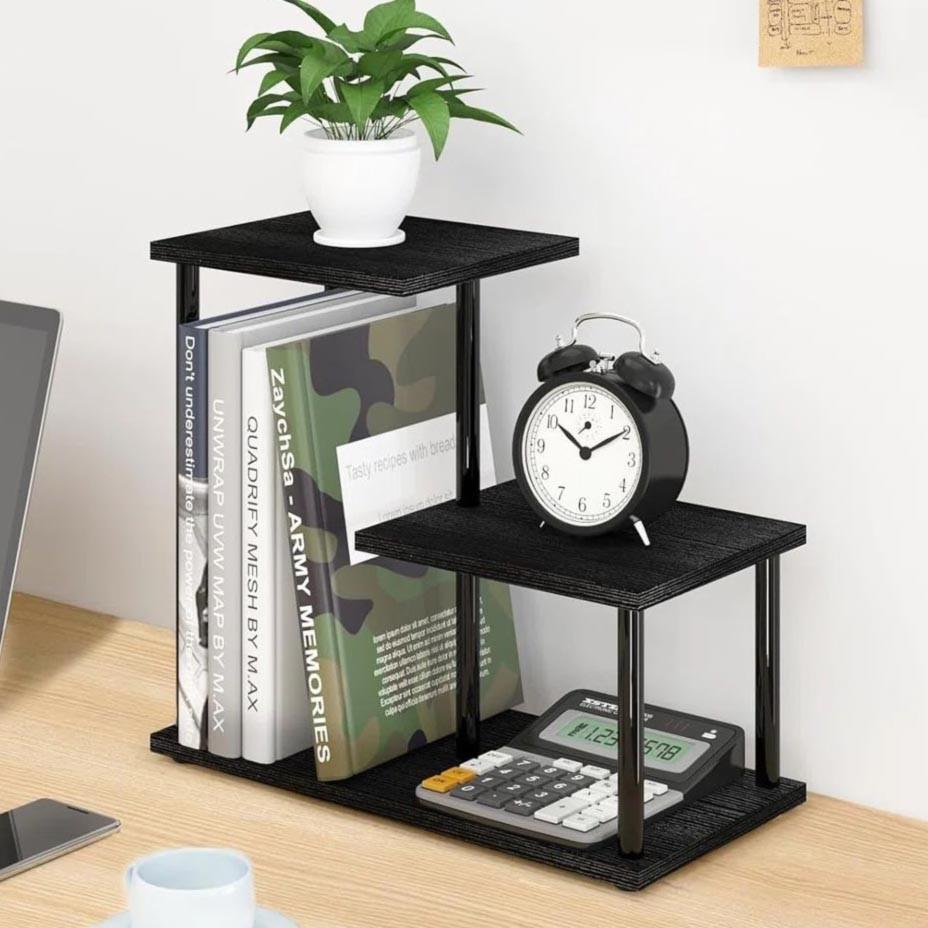 Полка книжная настольная из дерева Барафуд Венге (КПА-018712)