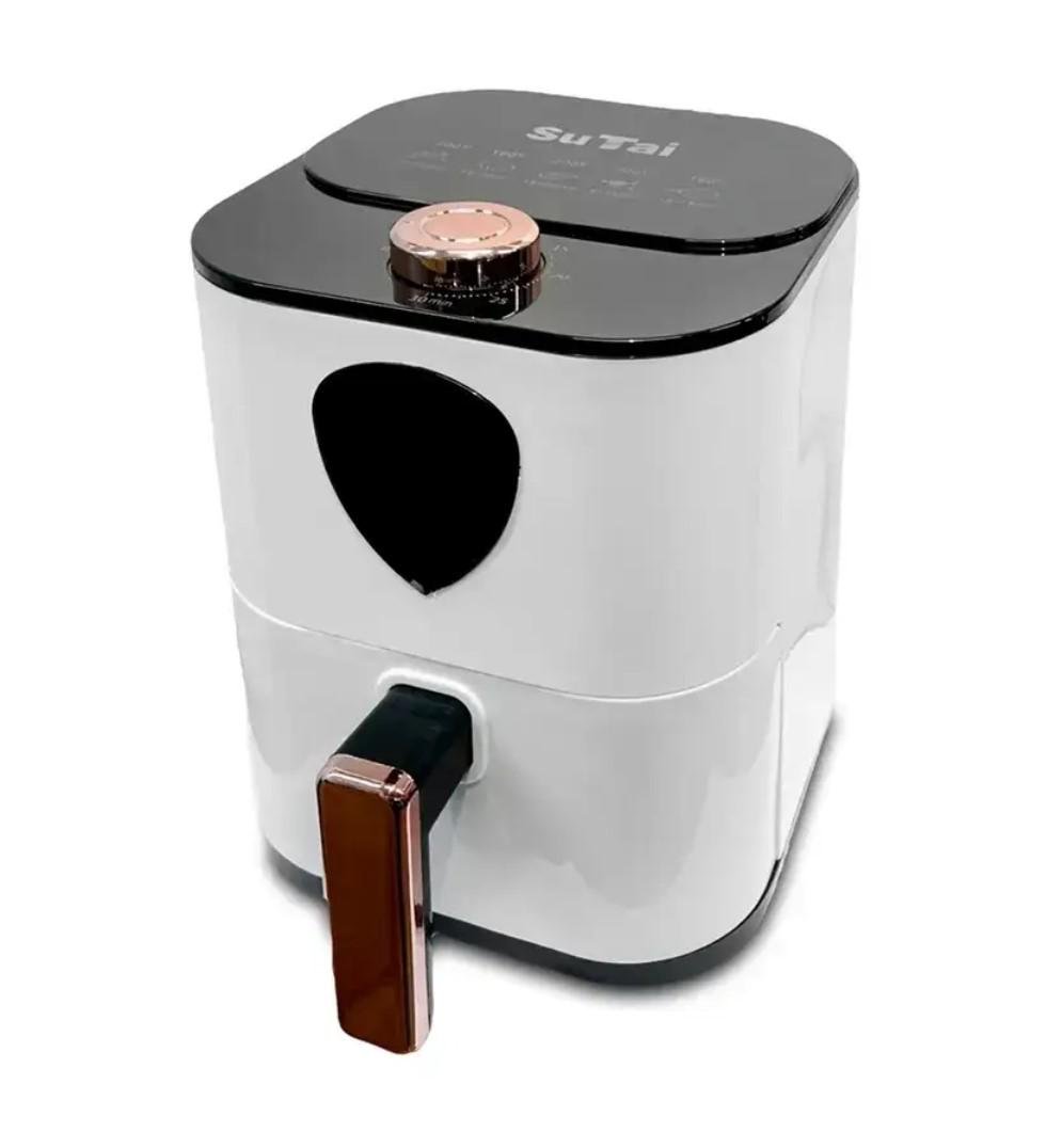 Аерогриль Air Fryer Su Tai ST606 1000 Вт 6 л Білий (Ks45343645765) - фото 1